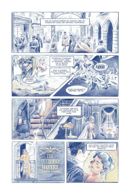 BD Tourmaline par Angèle Colliot tout droits réservés